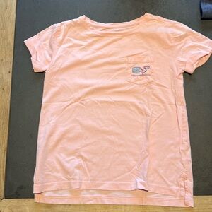 Vineyard vines girls t-shirt light  pink M(10/12)